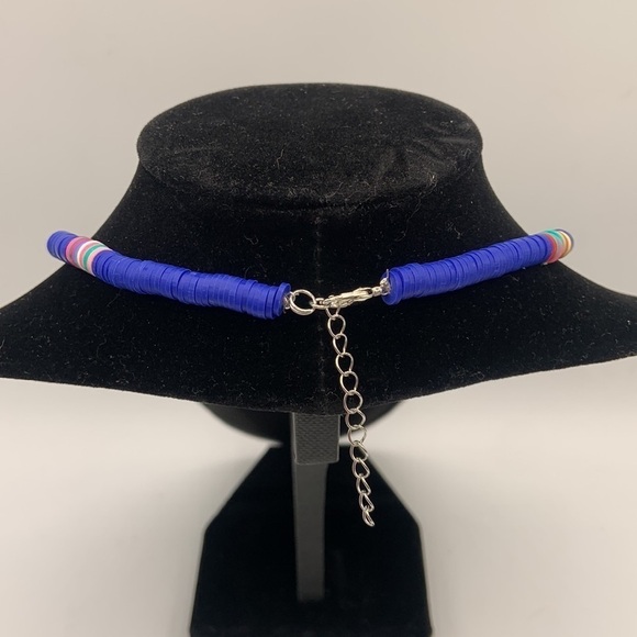 Rainbow Blue 2 pc. Necklace and Bracelet Set New! - Picture 5 of 5